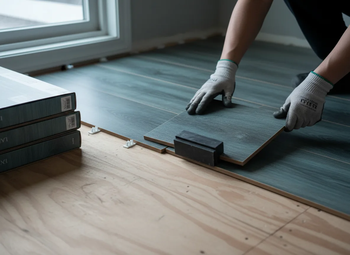 Luxury Vinyl Plank Installation company in Cooperstown, ND
